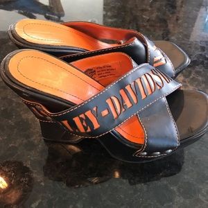 Harley Davidson Platform Shoes size 6
